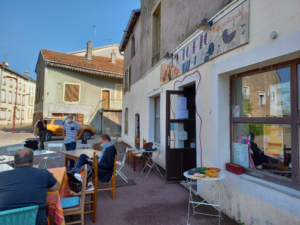 Déjeuner des auditeurs de l'IHEDATE aux Café UtopiC de Mirecourt
